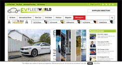 Desktop Screenshot of evfleetworld.co.uk